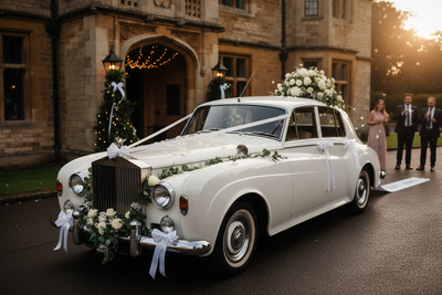 سيارة كلاسيكية لحفل الزفاف