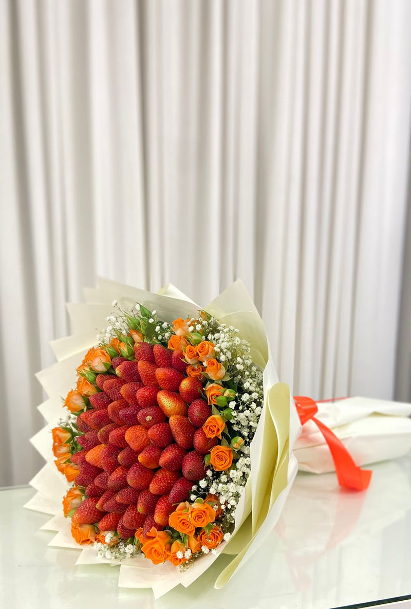 باقة الفراولة